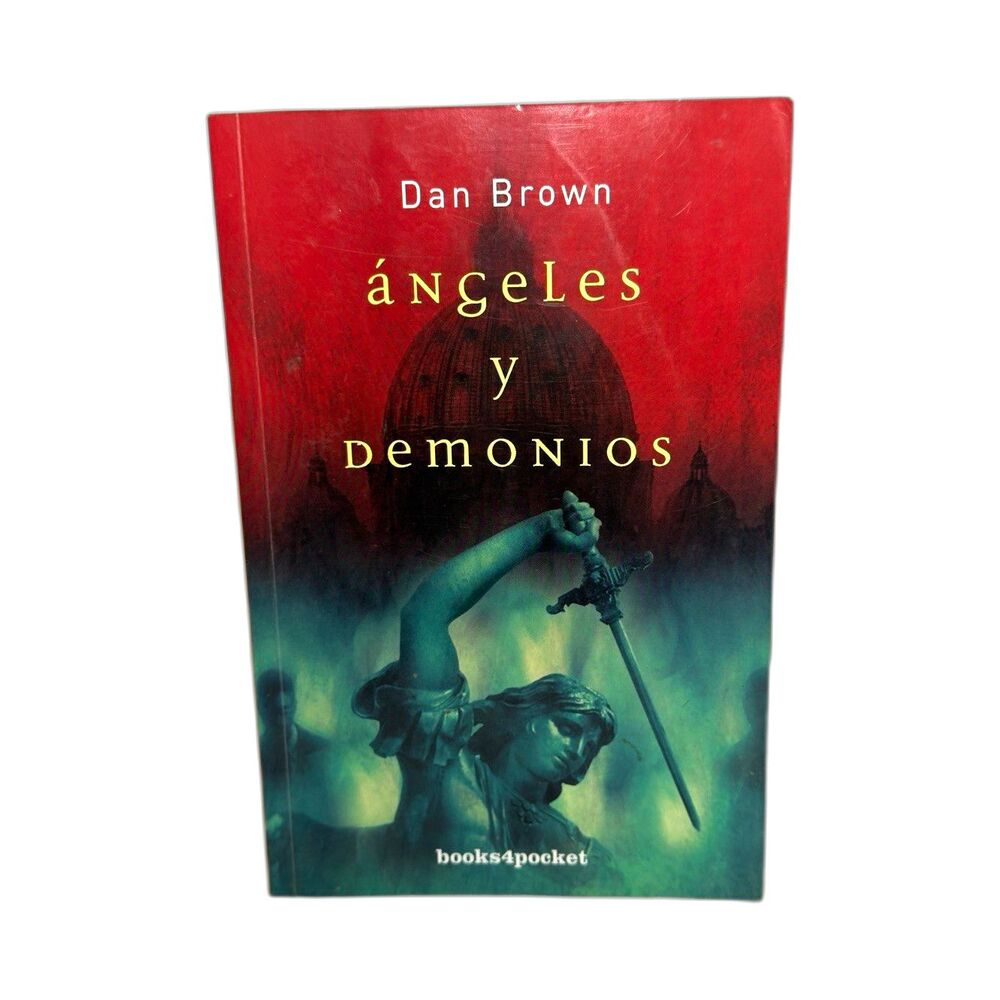 Dan Brown Angeles y Demonios Book 4 Pocket Spanish Paperback ISBN 9788492516513